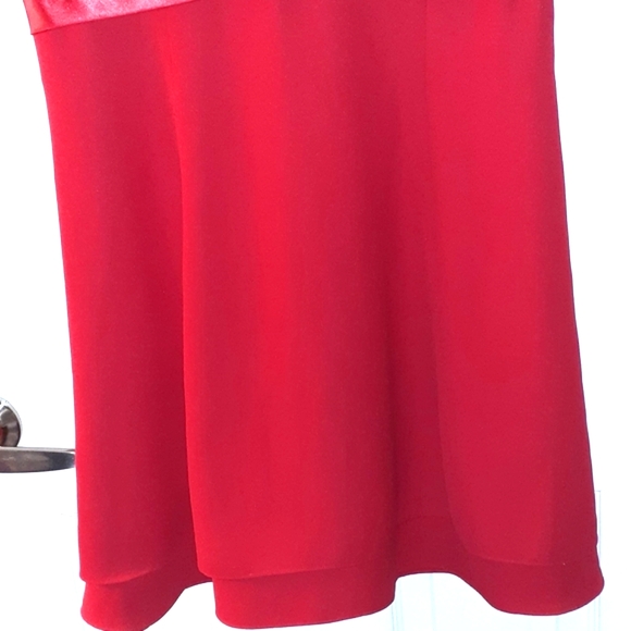 Vintage Reggio Red Dress Size 8 - Picture 7 of 8